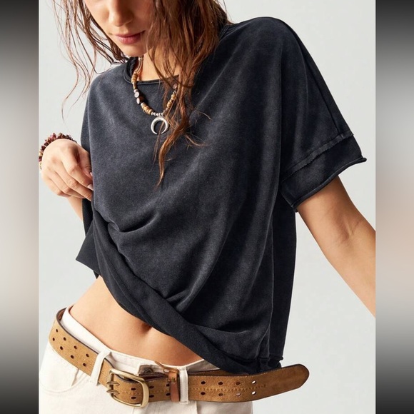 Boho butterfly cutout cotton blouse - Picture 2 of 7